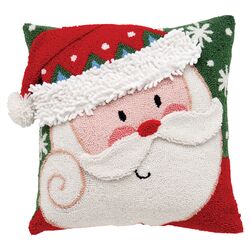 Santa Hooked Pillow