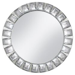 Mirror Charger Plate in Silver