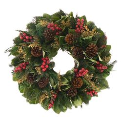 Happy Holidays Wreath