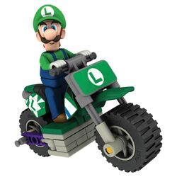Nintendo Luigi and Standard Bike Building Set in Green