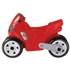 Motorcycle Ride-On Toy in Red