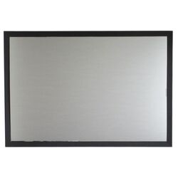 Carbon Framed Wall Mirror in Black