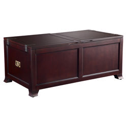 Wexford Storage Coffee Table Trunk in Java