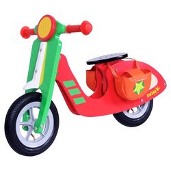 Boy's 2 Wheel Walking Scooter in Red