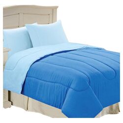 Reversible Comforter in in Marine & Blue
