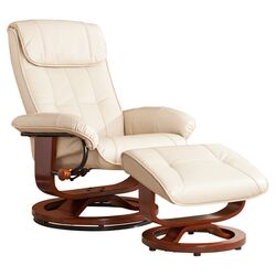 Canton Massage Recliner in Sand