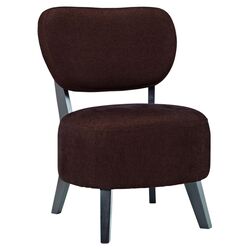 Sphere Accent Chair in Brown