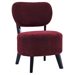Sphere Accent Chair in Red