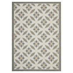 Courtyard Light Grey & Anthracite Rug