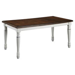 Amelie Dining Table in White Wash