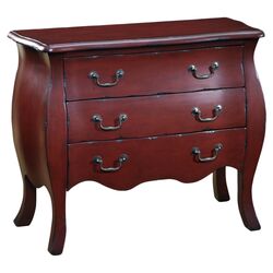 Bombay Chest in Ming Red