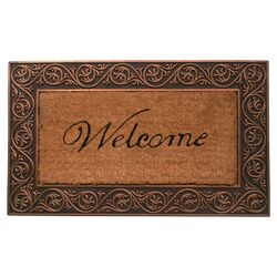 Welcome Doormat in Bronze