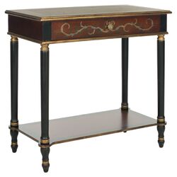 Ronald Console Table in Dark Brown