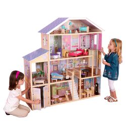Majestic Mansion Dollhouse Set in Pink
