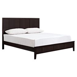 Holly Panel Bed in Espresso