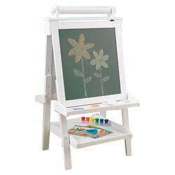 Deluxe Wood Easel in White