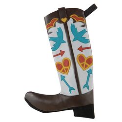 Jingle Bell Rock Born to Fly Boot Stocking