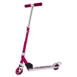 Daisy Kick Scooter in Chrome & Pink