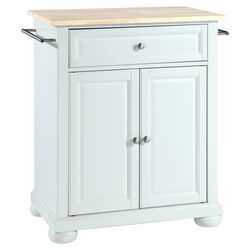 Saibai Kitchen Island in White