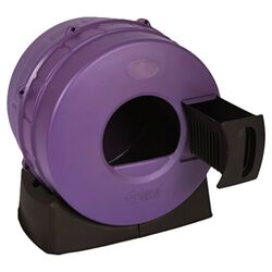 Quick Clean Cat Litter Box in Purple