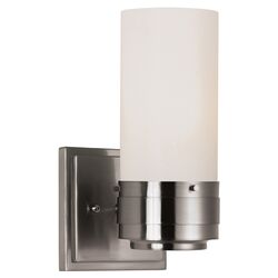 Solstice 1 Light Wall Sconce in Brushed Nickel