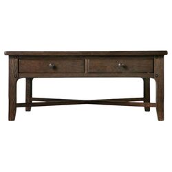 Millhouse Lift-Top Coffee Table in Whiskey Barrel Brown