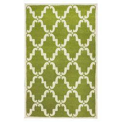 Moderna Trellis Green Rug