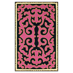 Trellis Pink Emilie Rug Trellis Pink Emilie Rug