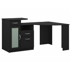 Vantage Corner Desk in Black