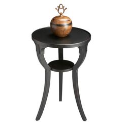 End Table in Black Licorice