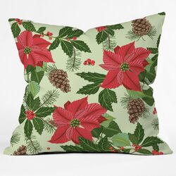 Allyson Johnson Santa Hats Throw Pillow