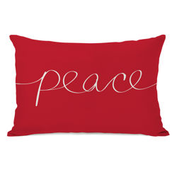 Holiday Peace Mix and Match Pillow 