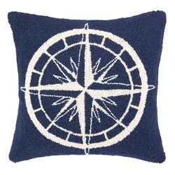 Anchor's Away Wool Throw Pillow