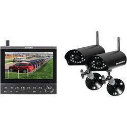 best security camera dvr system on Security Man Digital Wireless Cameras LCD/DVR System | Wayfair