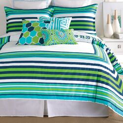 Boulder Stripe 7 Piece Comforter Set