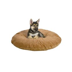 Quiet Time Dog Bed in Tan