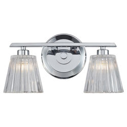 Freeport 2 Light Wall Sconce in Chrome