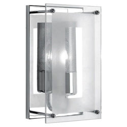 Wick Wall Sconce in Chrome