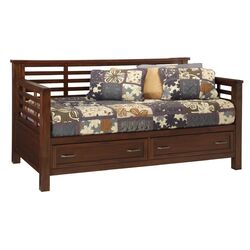 Cabin Creek Storage Daybed in Chestnut