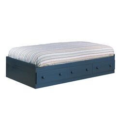 Twin Mate's Bed in Blueberry