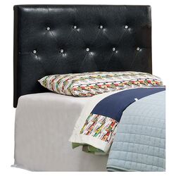 Jermaine Upholstered Headboard in Black