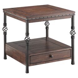 Sherwood End Table in Brown