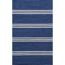 Montauk Blue Abstract Area Rug