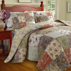 Quilt Set in Coral