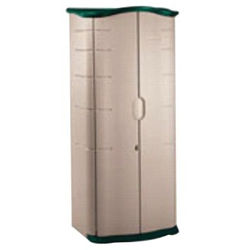 Vertical 2.5 Ft. W x 2 Ft. D Plastic Tool Shed | Wayfair