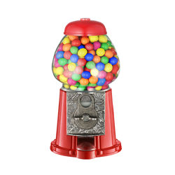 Old Fashioned Candy Gumball Machine in Red Old Fashioned Candy Gumball Machine in Red