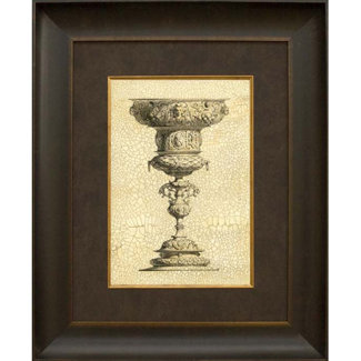 Phoenix Galleries Crackled Goblet II Framed Print