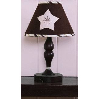 Geenny Lamp Shade - Moon and Star Pink / Brown