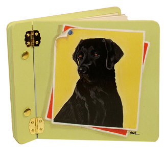 Lexington Studios Animals Black Lab Mini Book Photo Album
