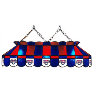 Imperial MLB Team Logo Rectangular Stained Glass Billiards Light